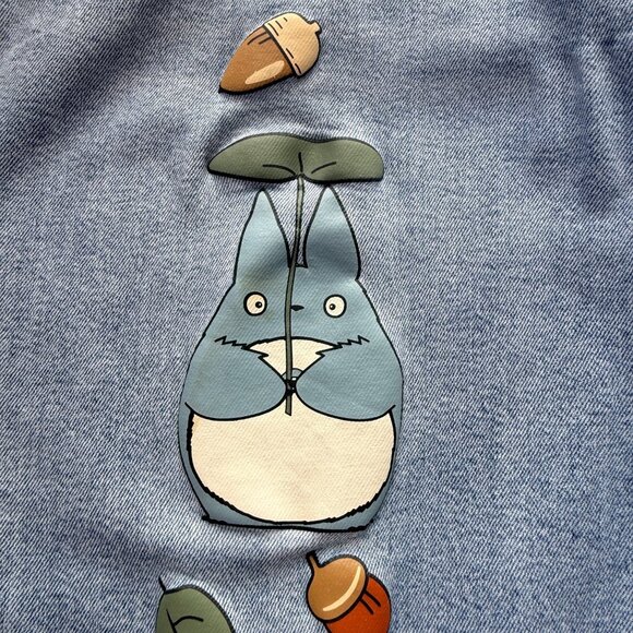 Her Universe Studio Ghibli My Neighbor Totoro Mom Jeans Plus Size 20 Soot Sprite - Picture 4 of 12